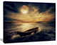 Middle of Ocean after Storm, Large Floral Canvas Art Print, 60x40