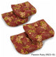 19" U-Shaped Outdoor Tufted Chair Cushions, Set of 4, Mirage