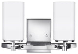 Generation Lighting 4424602EN3 Alturas 2 Light 14"W LED Vanity - Chrome