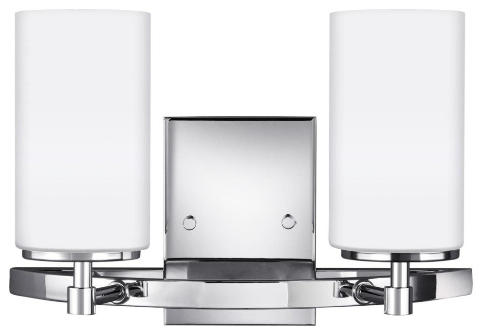Generation Lighting 4424602EN3 Alturas 2 Light 14"W LED Vanity - Chrome
