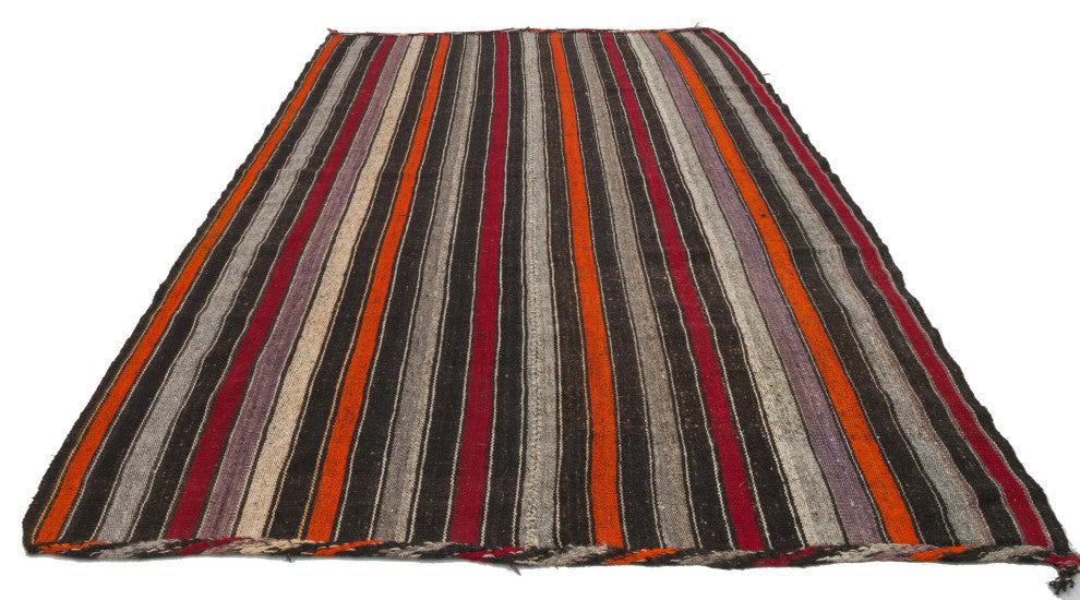 Vintage Anatolian Kilim Rug 5' 10" x 9' 8", 70 in. x 116 in.