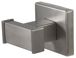 Primo Double Robe Hook, Brushed Nickel