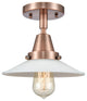 INNOVATIONS LIGHTING 447-1C-AC-G1 Halophane Flush Mount