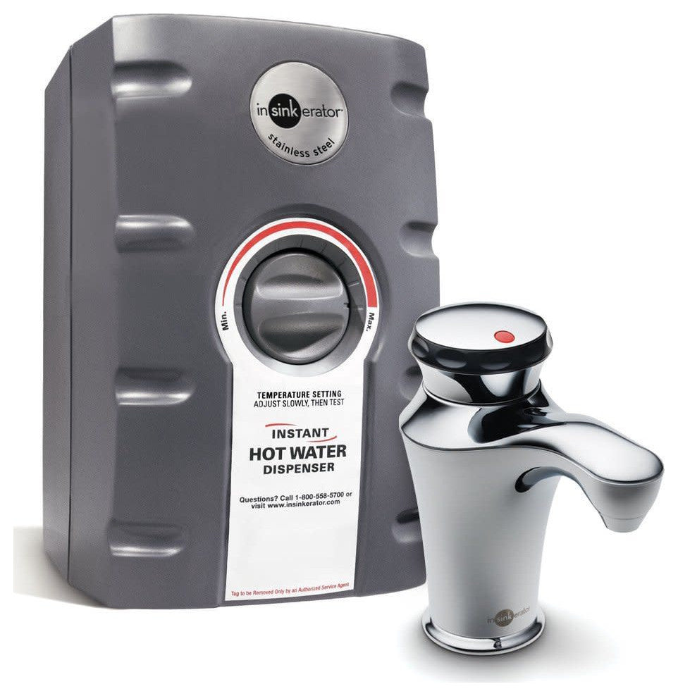 InSinkErator H-CONTOUR-SS Instant Hot Water Dispenser - Chrome