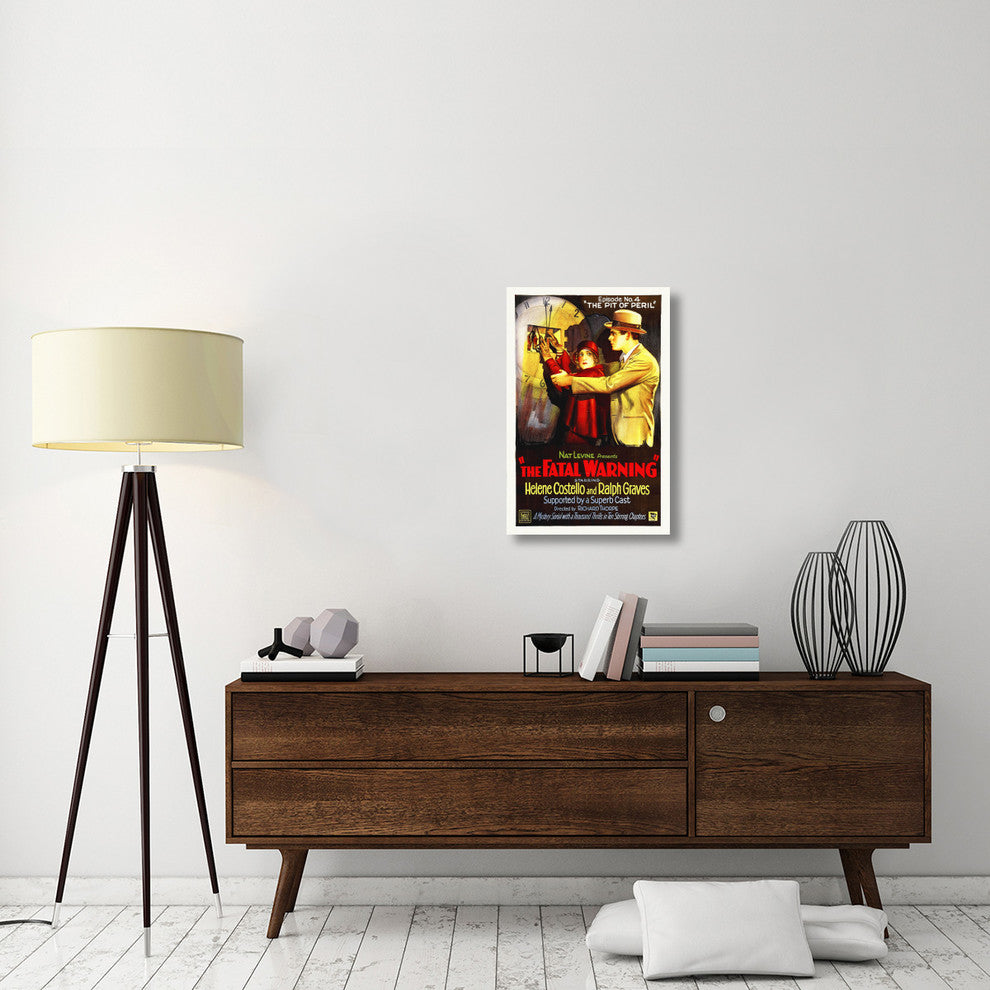 "The Fatal Warning 2" Stretched Canvas Giclee by Hollywood Photo Archive, 20x30"
