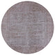 Ahgly Company Indoor Round Mid-Century Modern Area Rugs, 4' Round