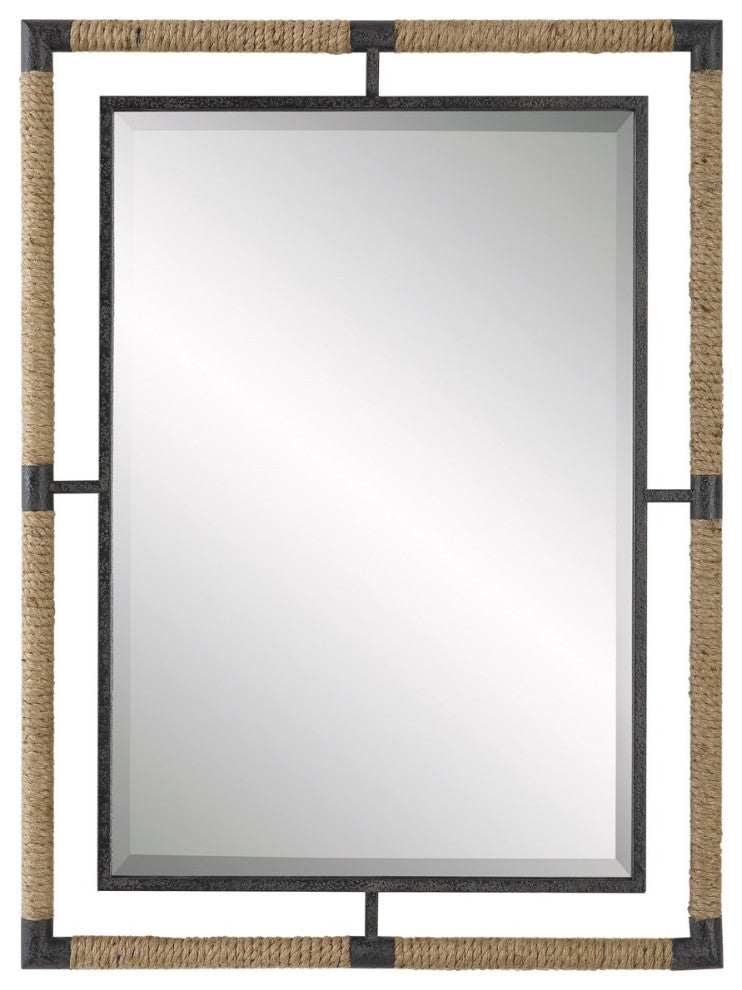 Uttermost Melville Iron & Rope Mirror 09769