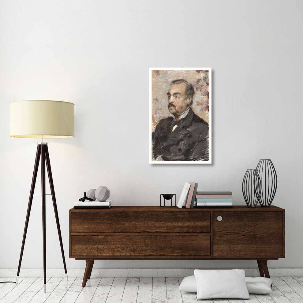 "Portrait of Julien de la Rochenoire" Print by Edouard Manet, 25"x38"