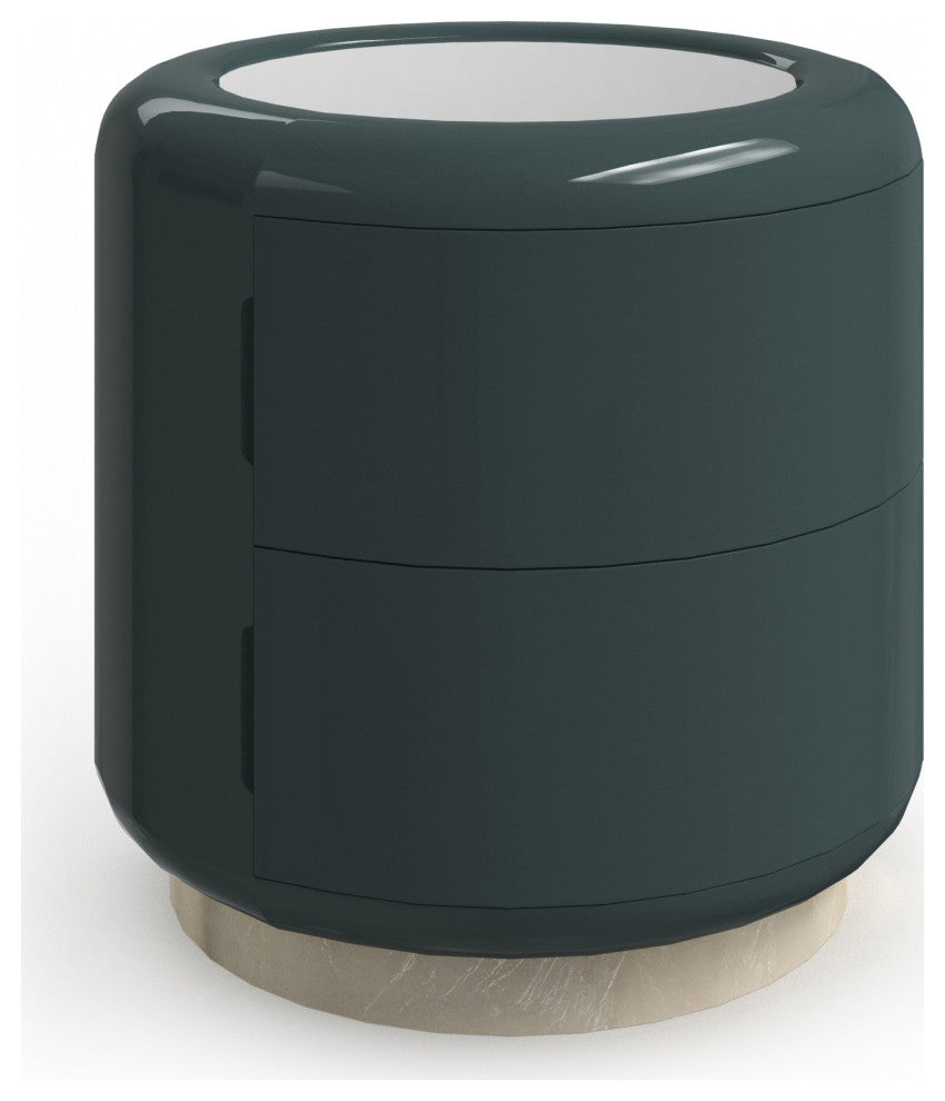 Gelee Round Accent Table Apatite