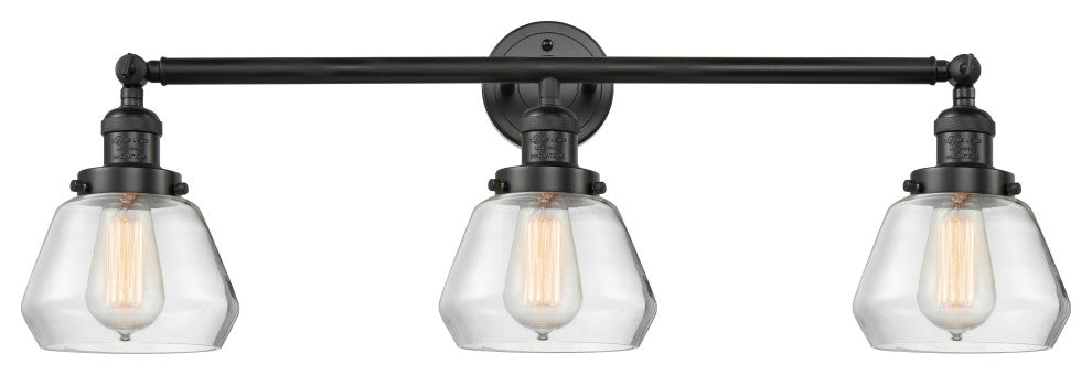 Innovations Lighting 205-Bk-S-G172 3 Light Bathroom Fixture