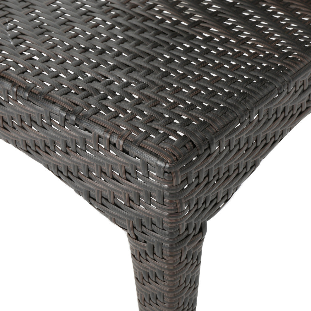 GDF Studio Solana Outdoor Wicker Chairs, Set of 2