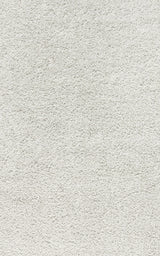 Mercer Shag Plush Area Rug, White, 5 X 8