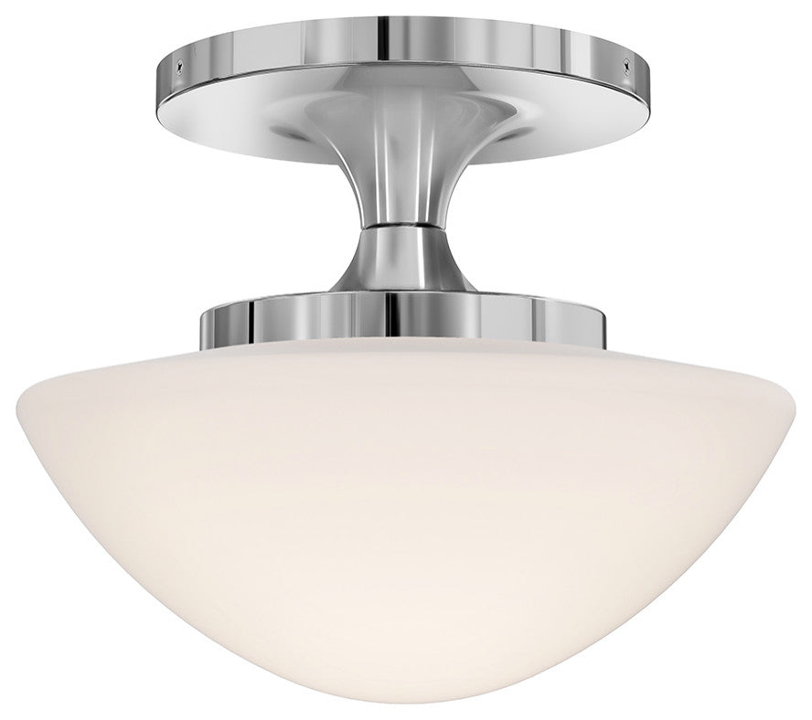 Hinkley Knox Small Semi-Flush Mount, Chrome