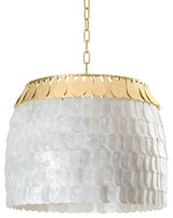 Corbett Lighting 434-18 Coralie 4 Light 21"W Ring Chandelier - Vintage Gold