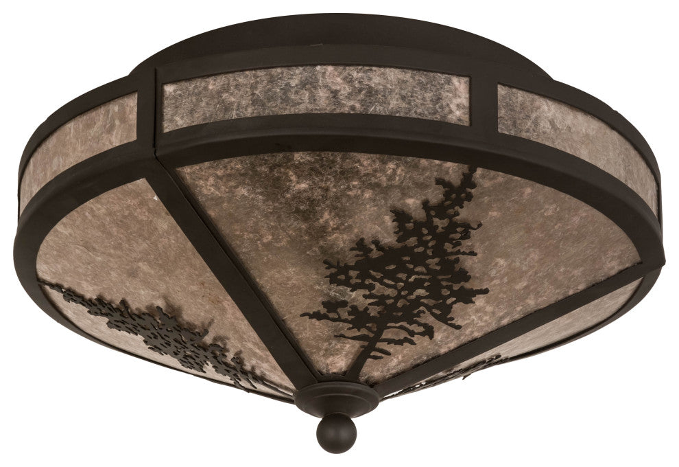 16 Wide Tamarack Flushmount