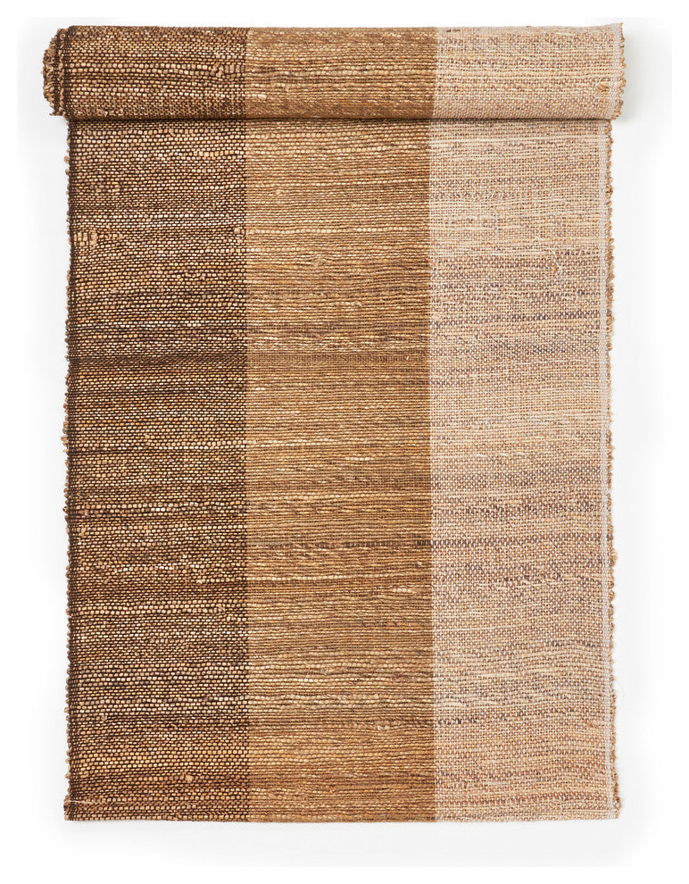Biscotti Peanut Handwoven Banana Stem Table Runner
