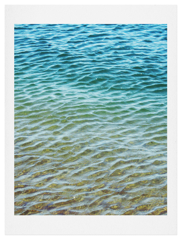 Deny Designs Shannon Clark Ombre Sea Art Print