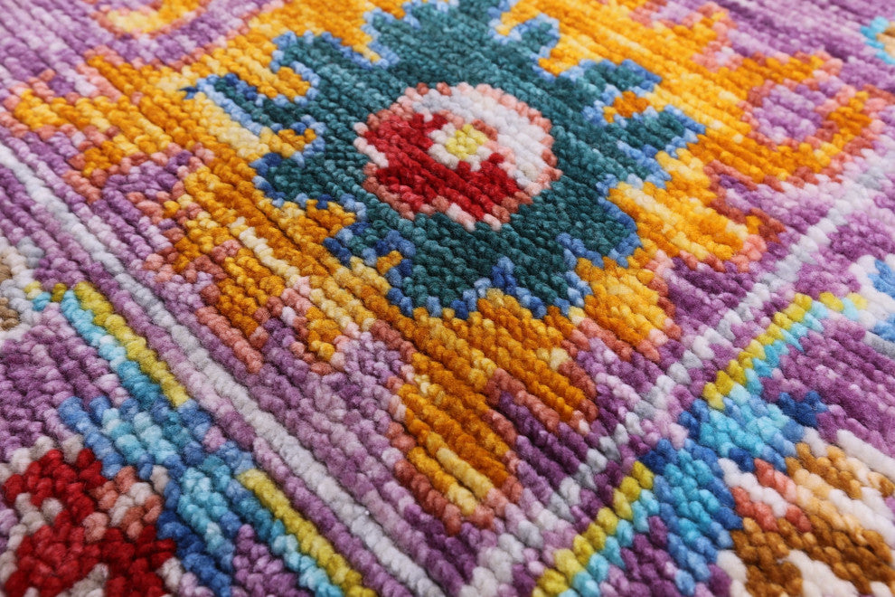 Turkish Oushak Hand Knotted Wool Rug 9' 4" X 12' 1" - Q14802