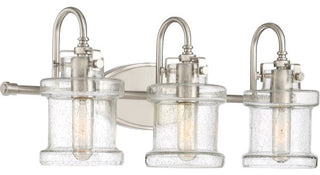 Danbury 3-Light Bath Vanity, Earth Black