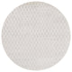 Ahgly Company Indoor Round Mid-Century Modern Area Rugs, 5' Round