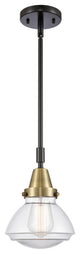Innovations 447-1S-BAB-G322-LED Olean 1 Light Mini Pendant, Black Antique Brass