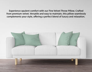 A1HC Throw Pillow Insert, Down Alternative Fill, Single, Como Green, 20"x20"