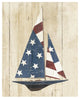 "American Flag Sailboat" Digital Paper Print by Avery Tillmon, 22"x26"