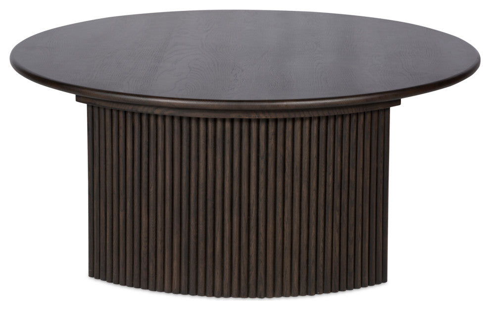 Penny Large Coffee Table Dark Brown