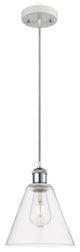 Innovations 516-1P-WPC-GBC-82 1-Light Mini Pendant, White, Polished Chrome