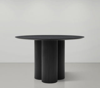 Simba Dining Table, Black, 48" Wide