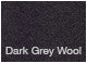 Pasha Sled Chair, Chrome Base, Dark Gray Wool