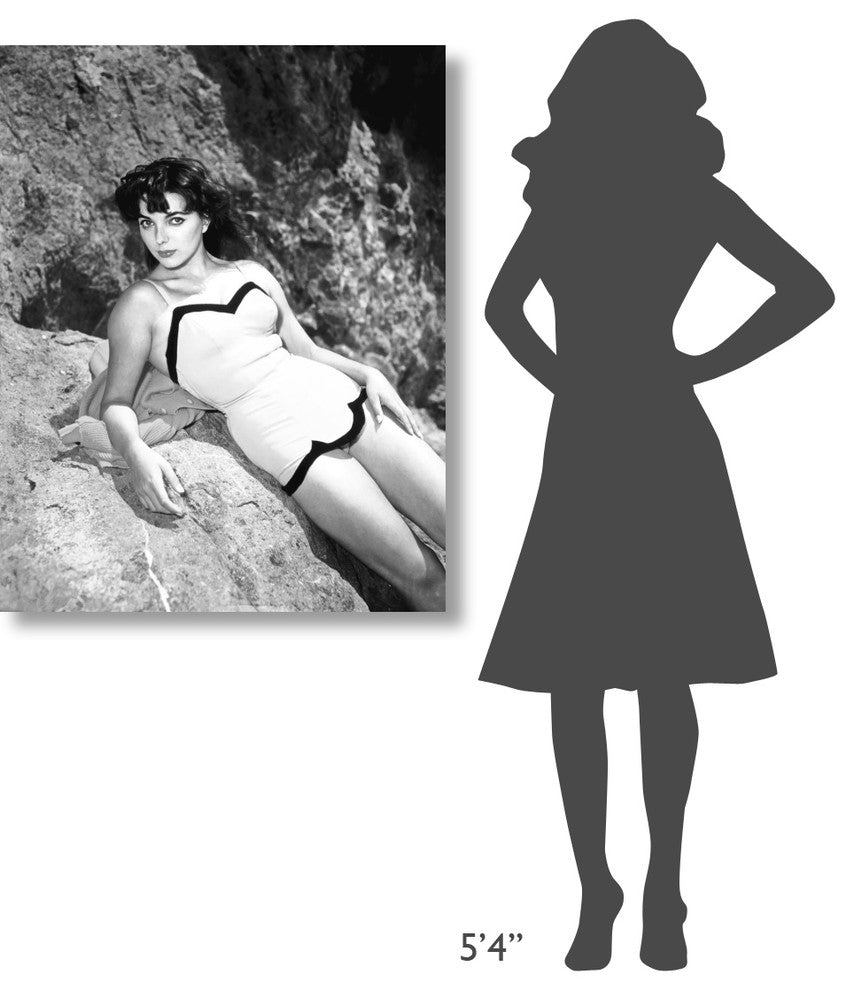 "Joan Collins" Stretched Canvas Giclee by Hollywood Photo Archive, 32x40"