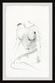 "Gorgeous" Framed Painting Print, 30x45
