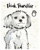 "Strike a Paws IX" Digital Paper Print by Anne Tavoletti, 24"x30"