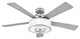 Hinkley Hampton 56" Integrated LED Indoor Ceiling Fan, Brushed Nickel