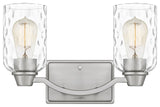 Acacia Two Light Bath, Brushed Nickel