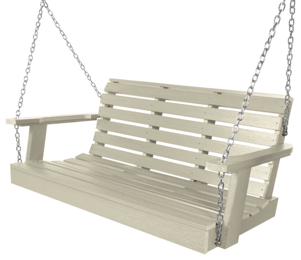 Soren Porch Swing 4', Whitewash