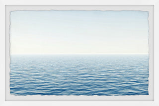 "Ocean Time" Framed Painting Print, 30x20