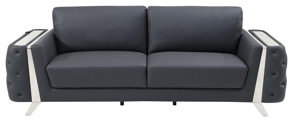 Leonardo Top Grain Italian Leather  Sofa