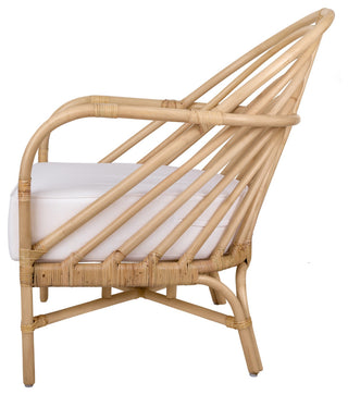 Lana Rattan Accent Arm Chair