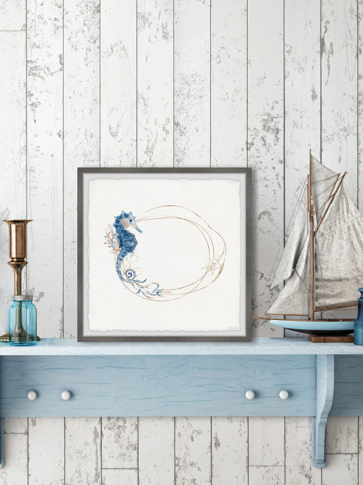 "Come Find Me" Framed Painting Print, 12x12