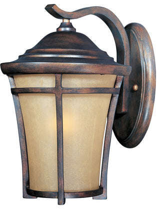 Maxim 40163 Balboa 11" 1 Light Wall Sconce - Copper Oxide / Golden Frost Glass