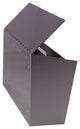 Locking Mid Century Modern Mailbox, 2 Tone Silver, Robin Egg