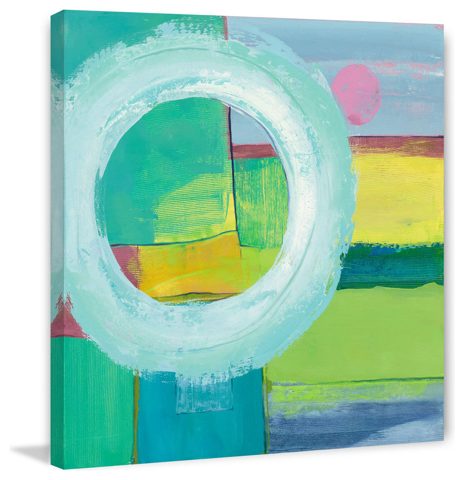 "Energy Wave II" Painting Print on Canvas by Julie Joy