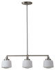 Scolare Kitchen Island Light, Brushed Nickel