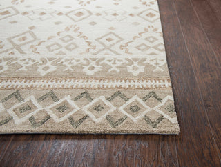 Rizzy Home Opulent OU934A Natural Geometric Area Rug, Rectangular 5'x8'