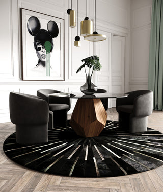 Modrest Vassar Modern Grey Velvet Dining Chair