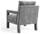 Armchair Accent Chair, Velvet, Gray, Modern, Living Lounge Hospitality
