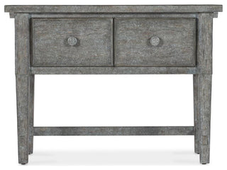 Commerce & Market Stonewashed Wood Console in Blue Finish by Hooker Furniture