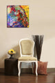 Epic Graffiti "Earth As Art: Melted Colors" Giclee Canvas Wall Art, 18"x18"